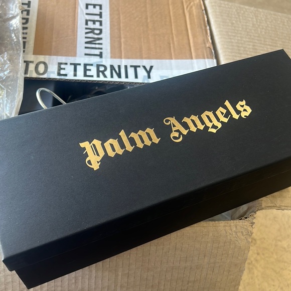 Palm Angels Slider Black & White sz 42 / also have size 43 main image 4